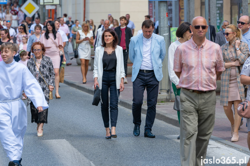 Procesja Bożego Ciała w Jaśle