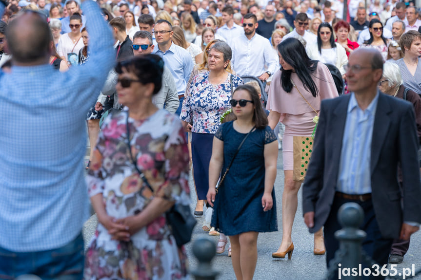 Procesja Bożego Ciała w Jaśle