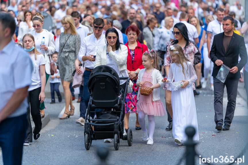 Procesja Bożego Ciała w Jaśle