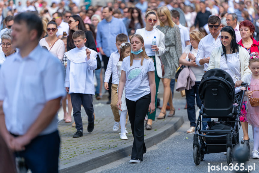Procesja Bożego Ciała w Jaśle