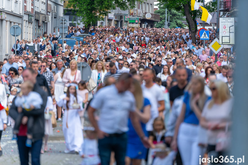 Procesja Bożego Ciała w Jaśle