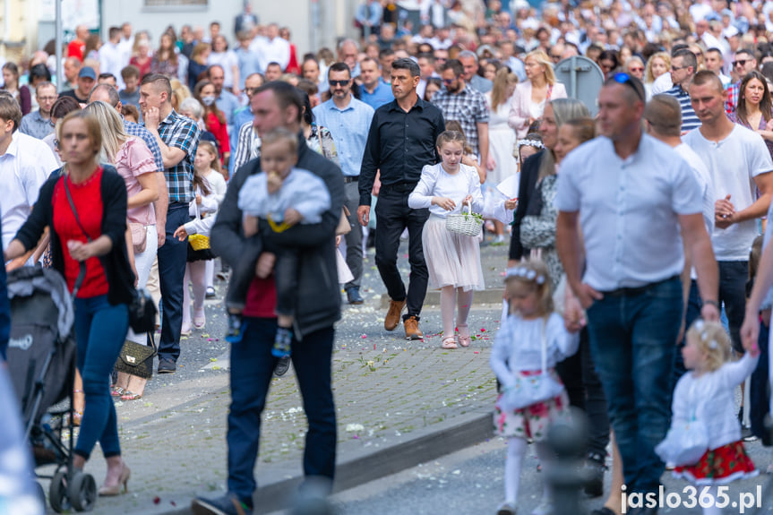 Procesja Bożego Ciała w Jaśle