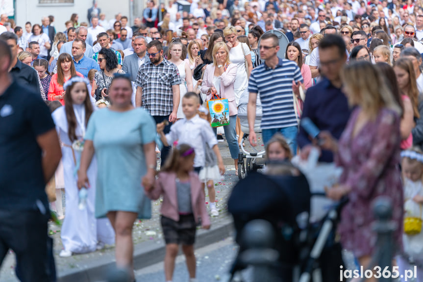 Procesja Bożego Ciała w Jaśle
