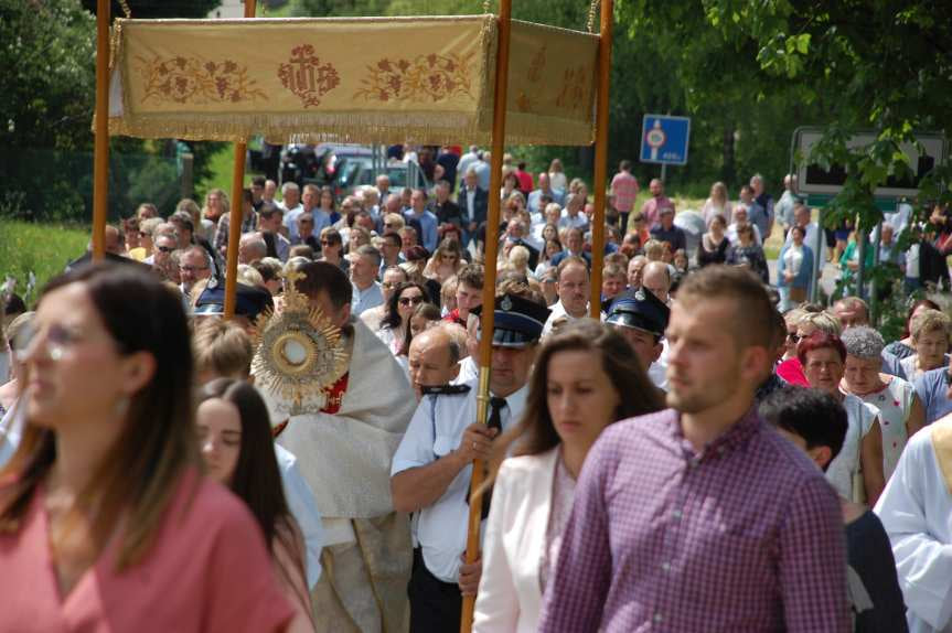 Procesja Bożego Ciała z Sadek do Nienaszowa