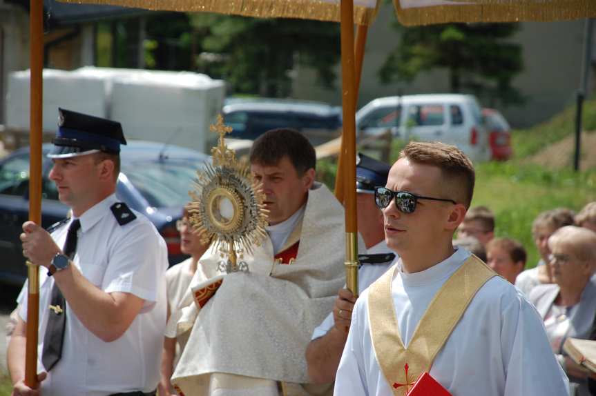 Procesja Bożego Ciała z Sadek do Nienaszowa