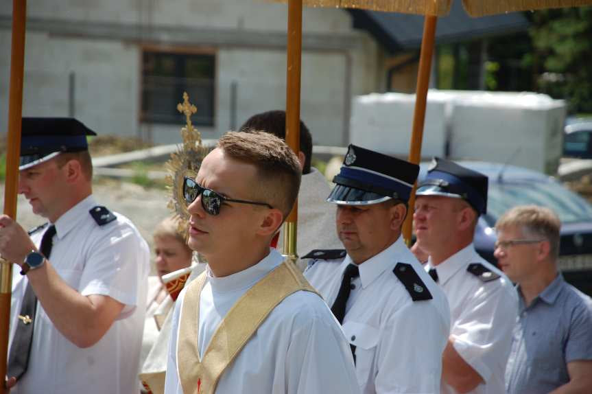 Procesja Bożego Ciała z Sadek do Nienaszowa
