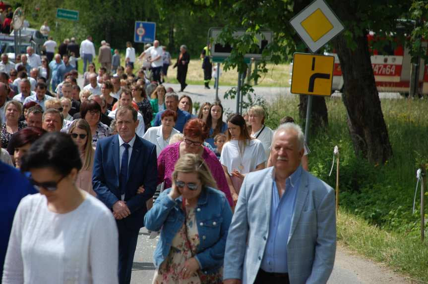 Procesja Bożego Ciała z Sadek do Nienaszowa