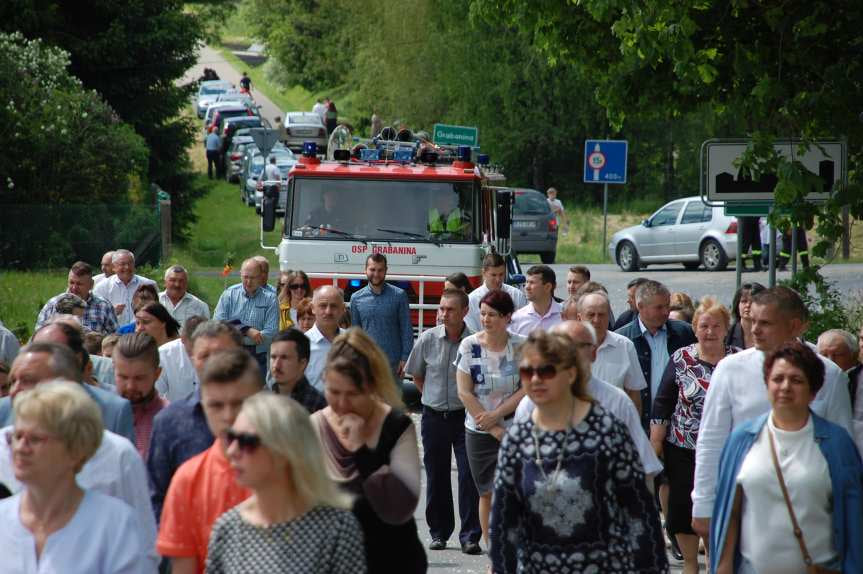 Procesja Bożego Ciała z Sadek do Nienaszowa