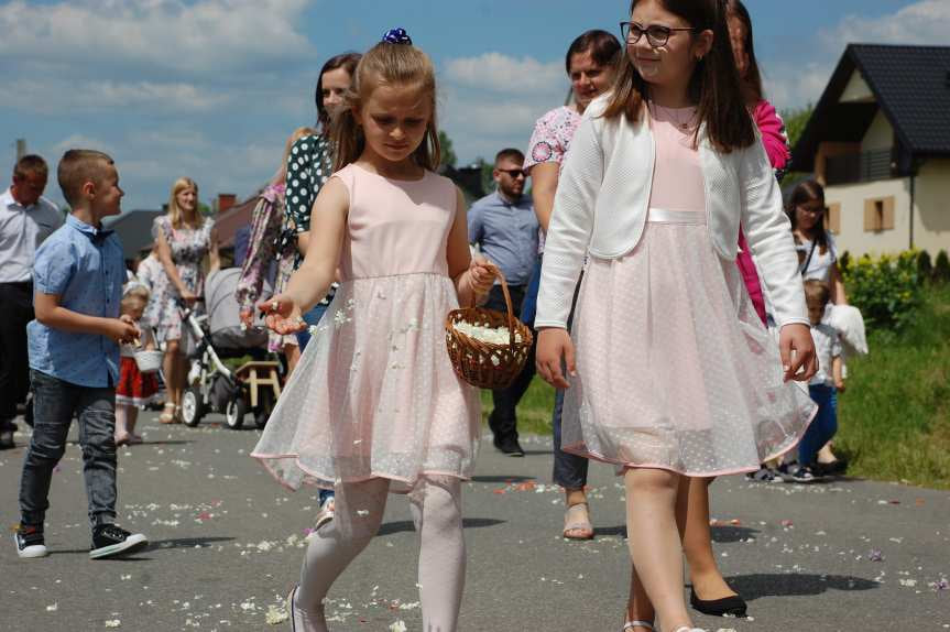 Procesja Bożego Ciała z Sadek do Nienaszowa
