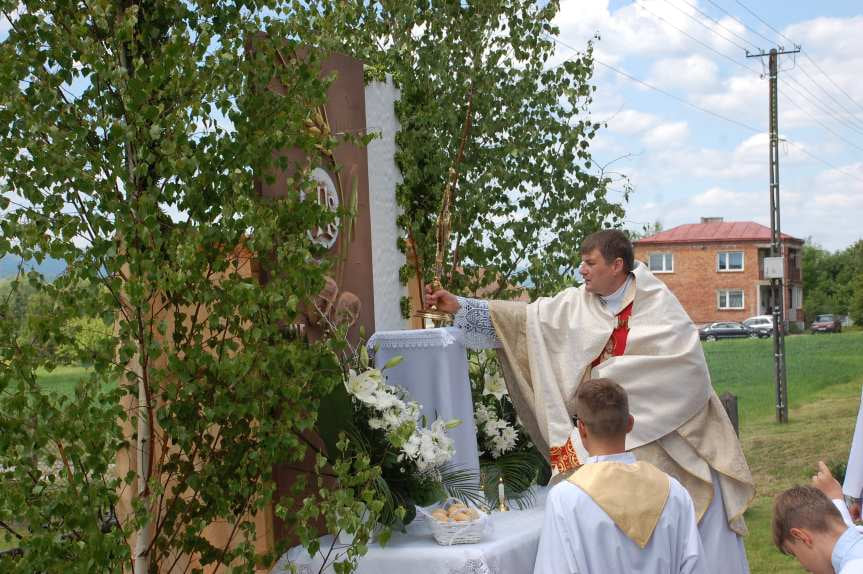 Procesja Bożego Ciała z Sadek do Nienaszowa