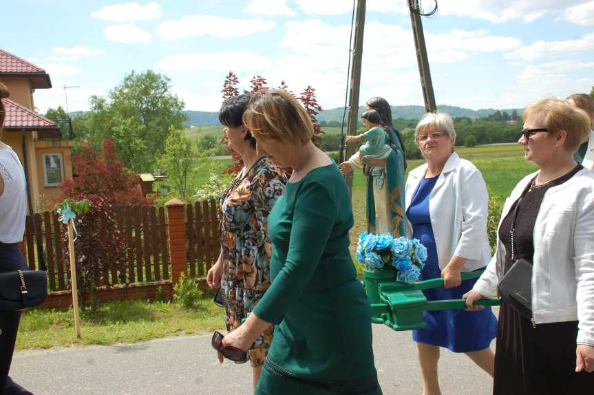 Procesja Bożego Ciała z Sadek do Nienaszowa