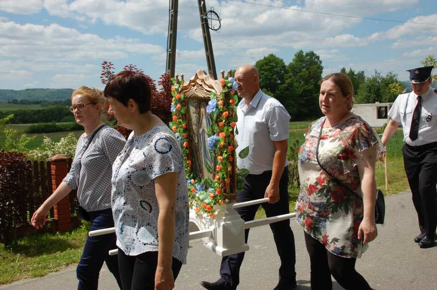 Procesja Bożego Ciała z Sadek do Nienaszowa