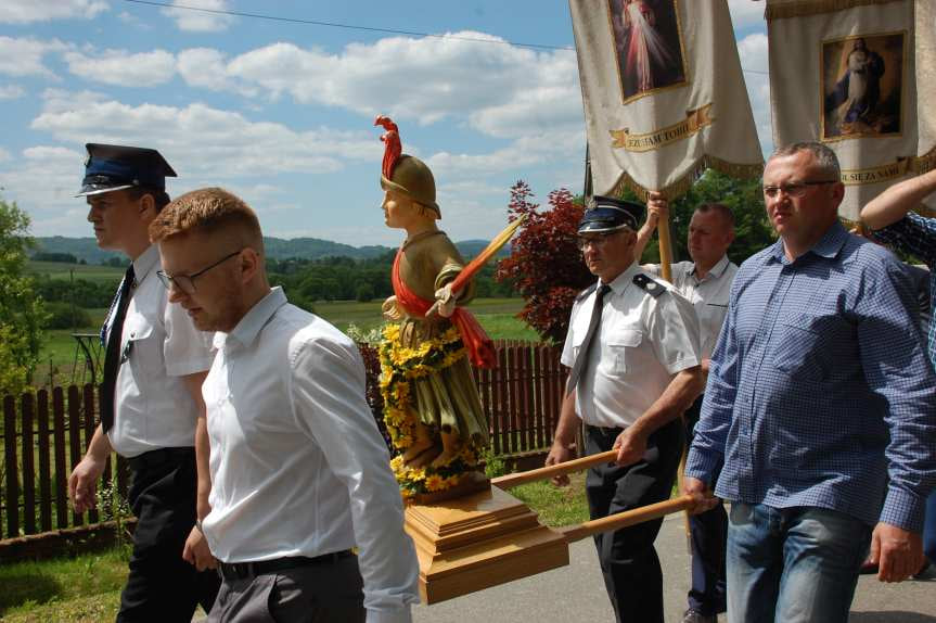 Procesja Bożego Ciała z Sadek do Nienaszowa