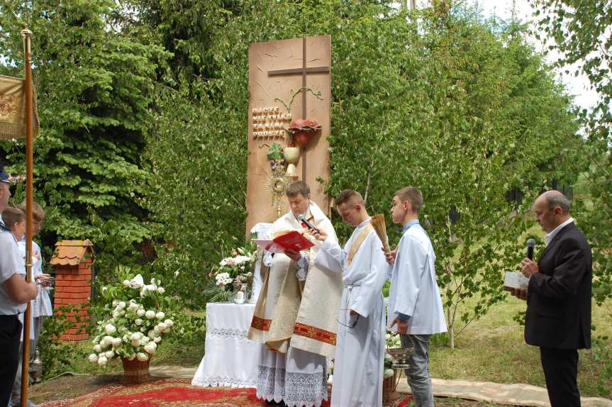 Procesja Bożego Ciała z Sadek do Nienaszowa