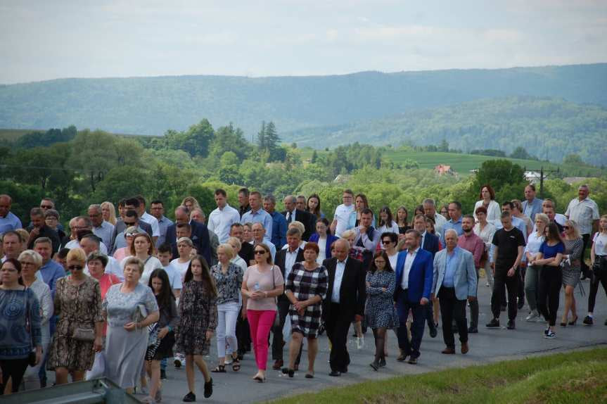 Procesja Bożego Ciała z Sadek do Nienaszowa