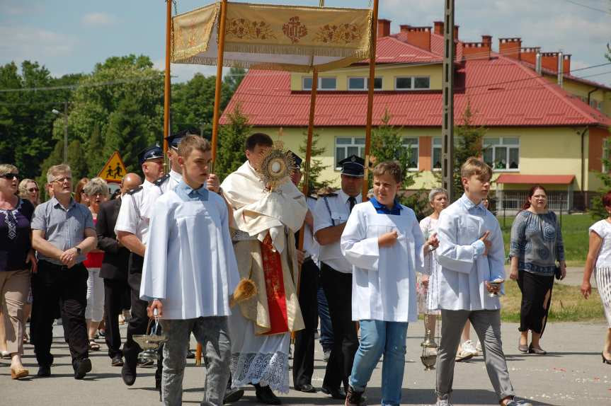 Procesja Bożego Ciała z Sadek do Nienaszowa