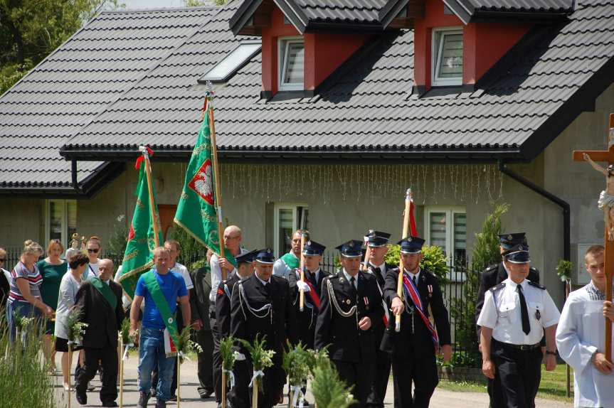Procesja Bożego Ciała z Sadek do Nienaszowa