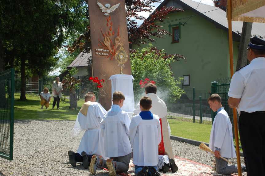 Procesja Bożego Ciała z Sadek do Nienaszowa
