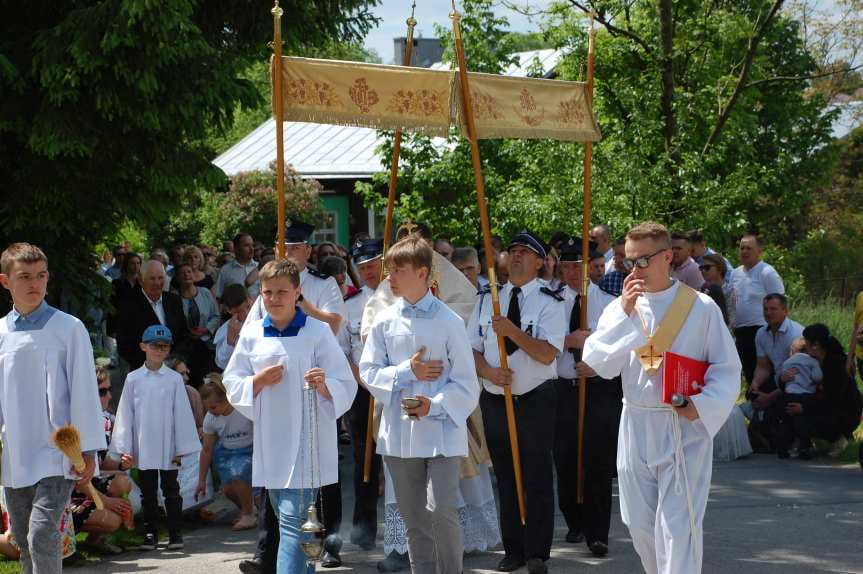 Procesja Bożego Ciała z Sadek do Nienaszowa