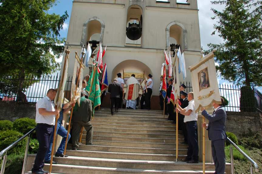 Procesja Bożego Ciała z Sadek do Nienaszowa