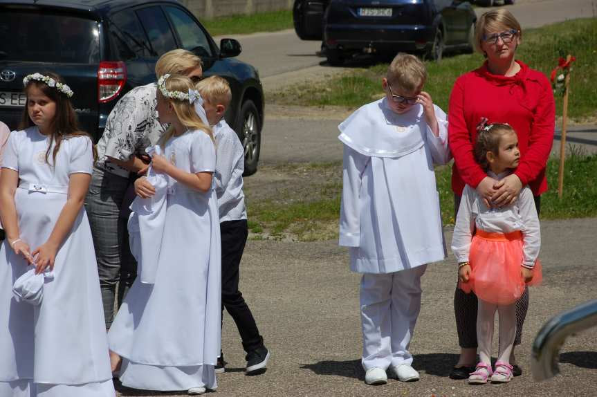 Procesja Bożego Ciała z Sadek do Nienaszowa