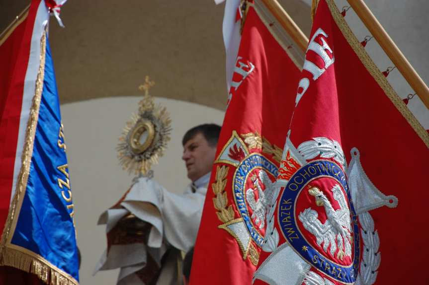 Procesja Bożego Ciała z Sadek do Nienaszowa