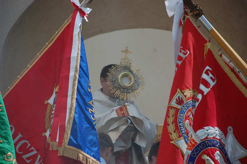 Procesja Bożego Ciała z Sadek do Nienaszowa
