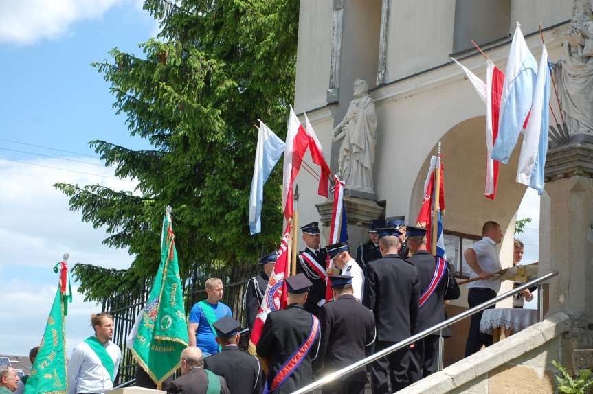 Procesja Bożego Ciała z Sadek do Nienaszowa
