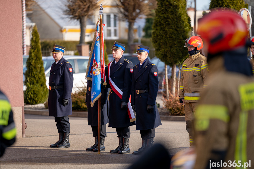 Przekazanie sprzętu w KP PSP w Jaśle