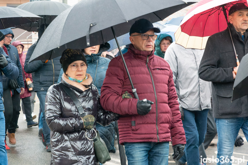 Przez Jasło przeszedł Marsz Papieski