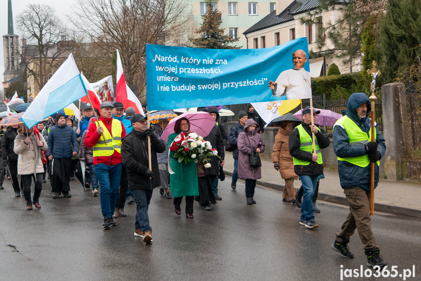Przez Jasło przeszedł Marsz Papieski