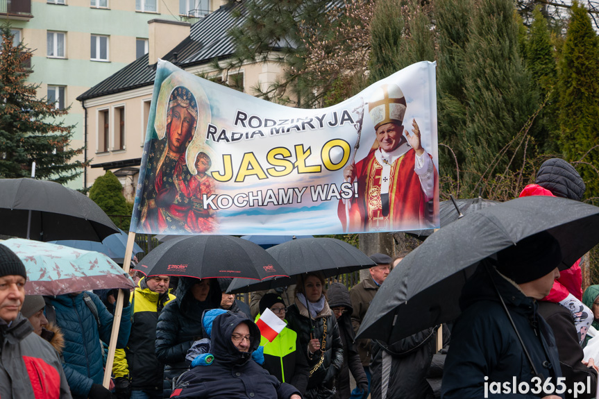 Przez Jasło przeszedł Marsz Papieski