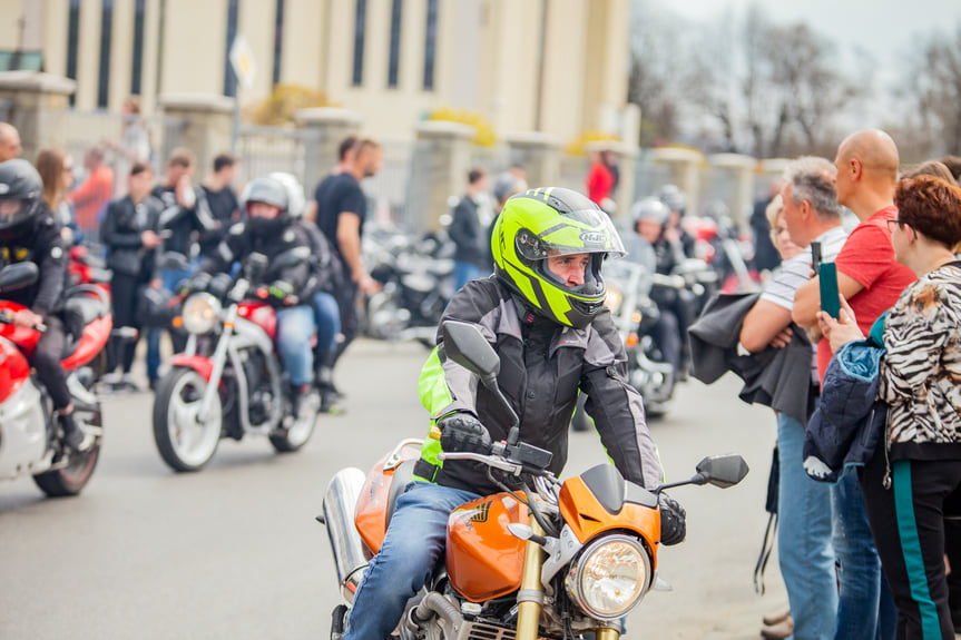 Rozpoczęcie sezonu motocyklowego w Dębowcu