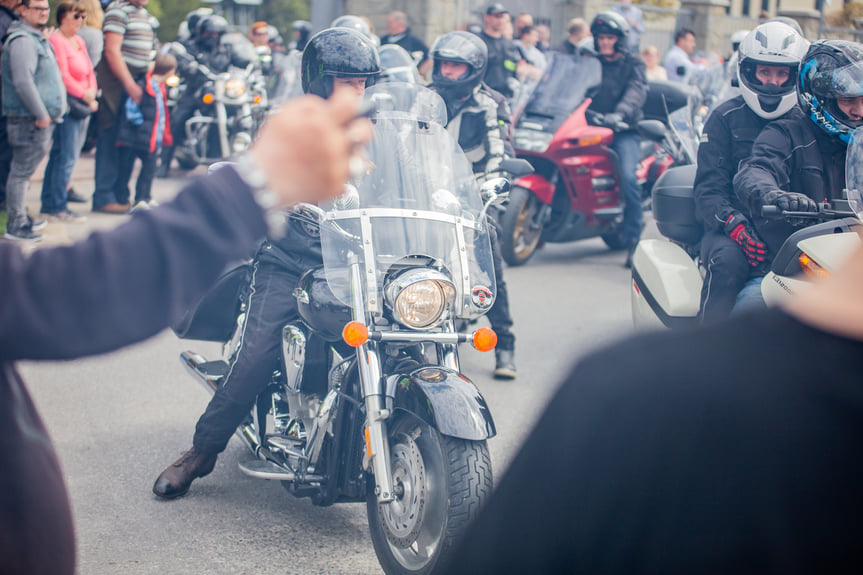 Rozpoczęcie sezonu motocyklowego w Dębowcu