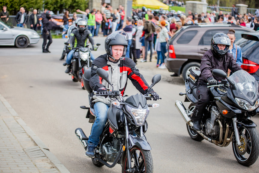 Rozpoczęcie sezonu motocyklowego w Dębowcu