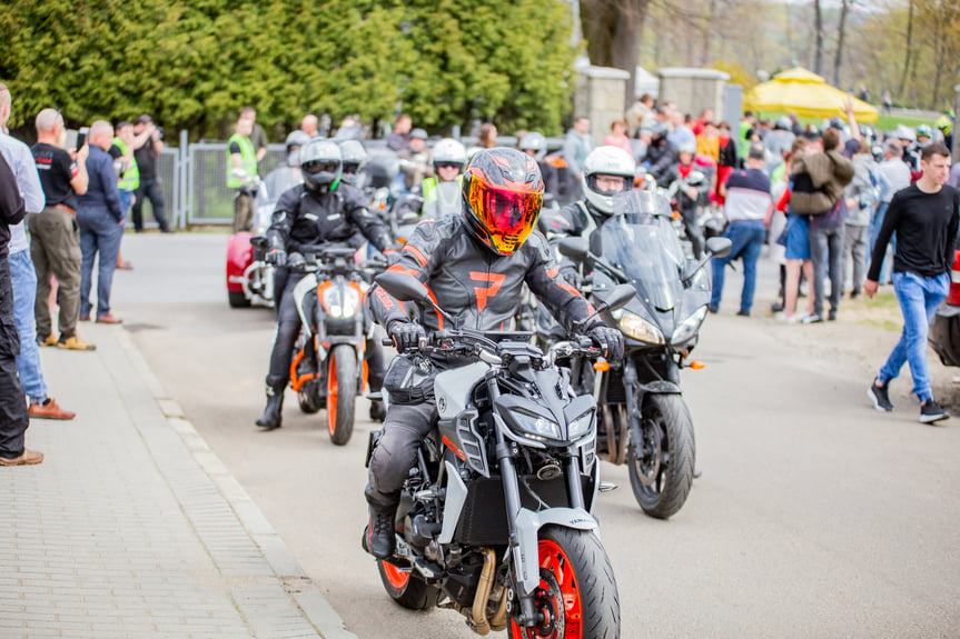 Rozpoczęcie sezonu motocyklowego w Dębowcu