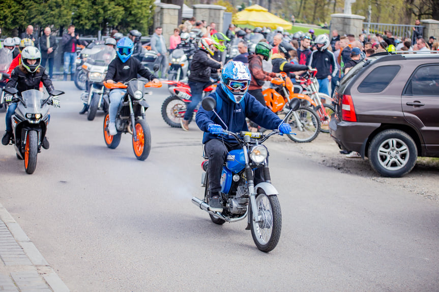 Rozpoczęcie sezonu motocyklowego w Dębowcu
