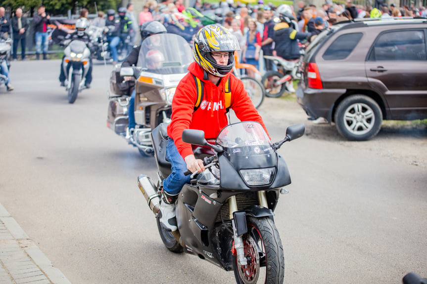 Rozpoczęcie sezonu motocyklowego w Dębowcu
