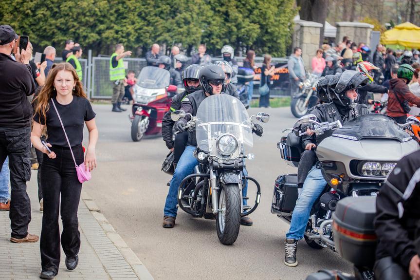Rozpoczęcie sezonu motocyklowego w Dębowcu