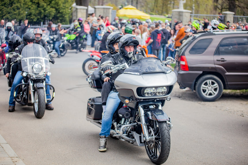 Rozpoczęcie sezonu motocyklowego w Dębowcu