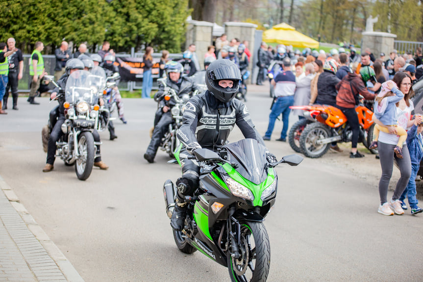 Rozpoczęcie sezonu motocyklowego w Dębowcu