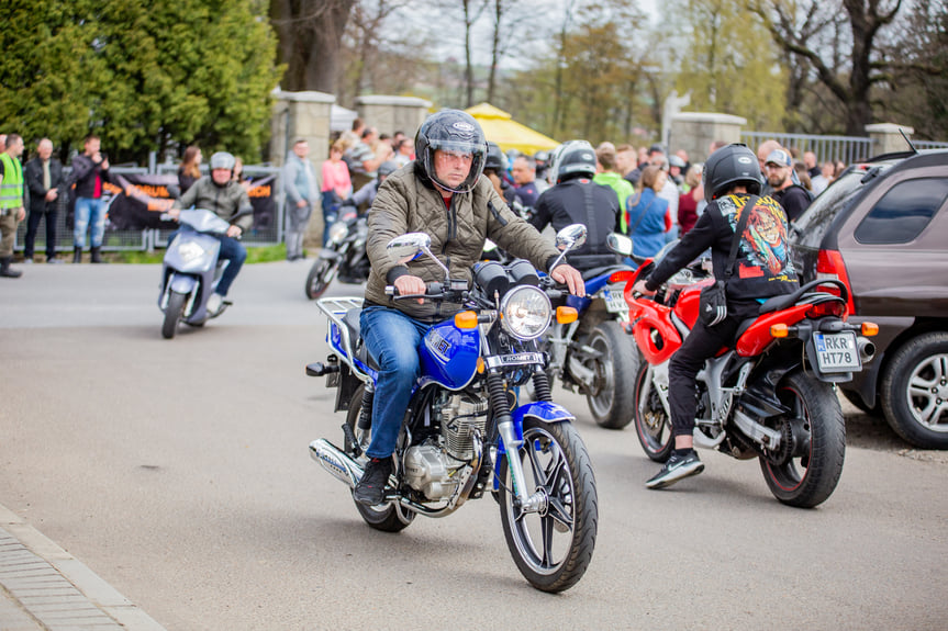 Rozpoczęcie sezonu motocyklowego w Dębowcu