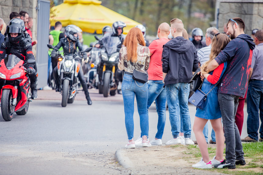 Rozpoczęcie sezonu motocyklowego w Dębowcu