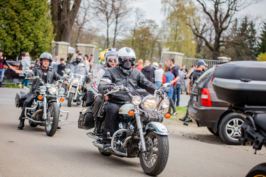 Rozpoczęcie sezonu motocyklowego w Dębowcu