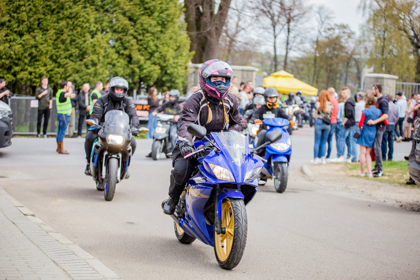 Rozpoczęcie sezonu motocyklowego w Dębowcu