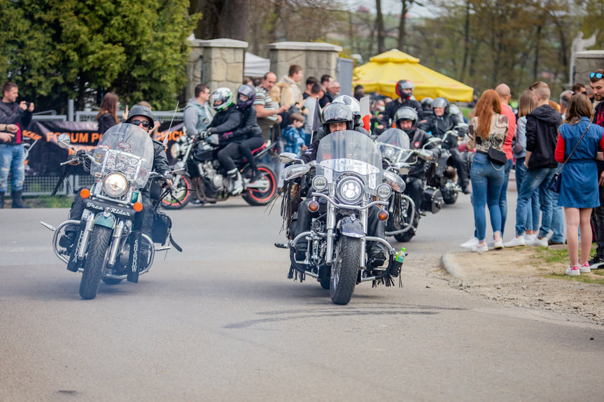 Rozpoczęcie sezonu motocyklowego w Dębowcu