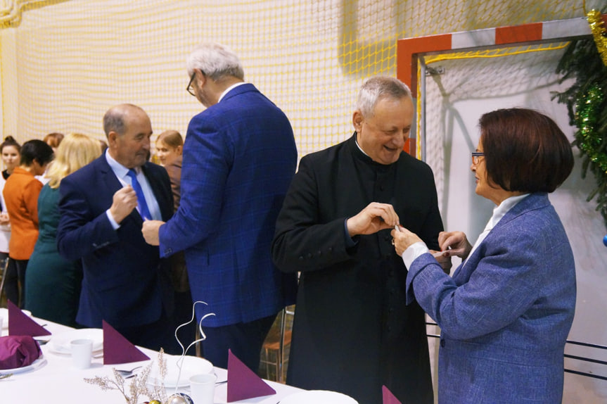 Spotkanie wigilijne Caritas w Jaśle