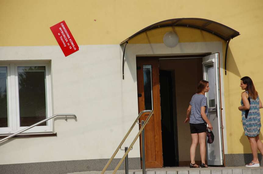 Sprzątanie po niszczycielskim żywiole w Trzcinicy