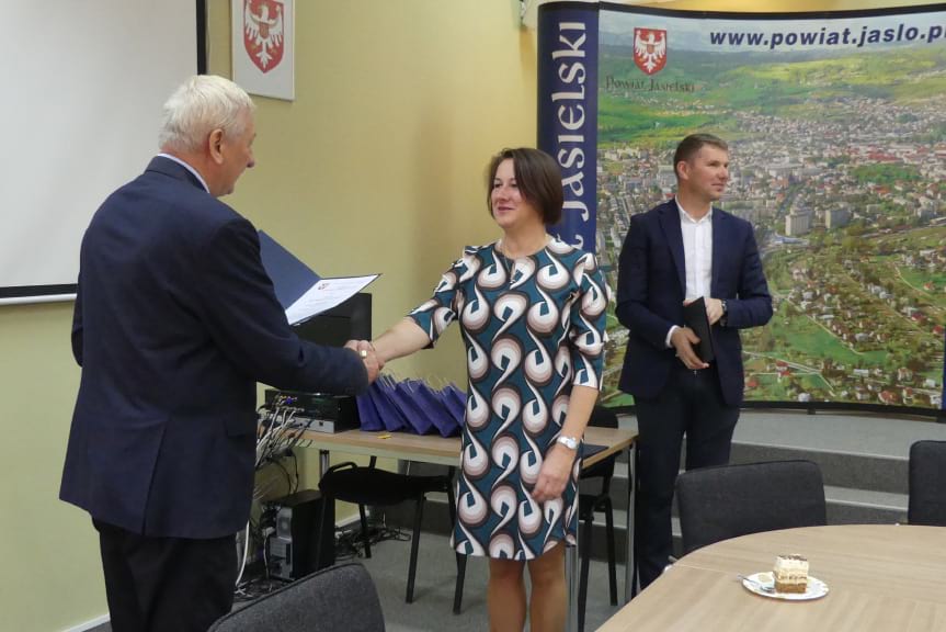 Starosta Jasielski nagrodził nauczycieli