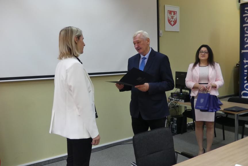 Starosta Jasielski nagrodził nauczycieli
